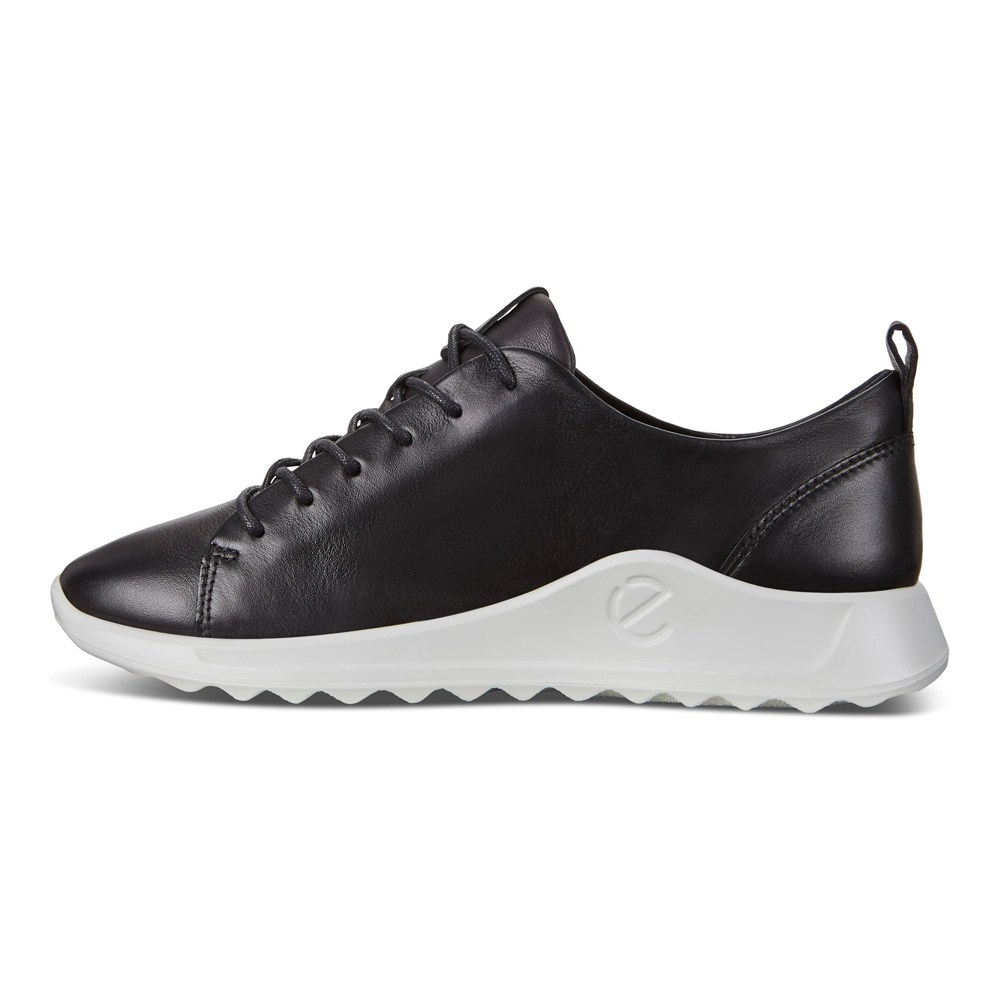 Womens Sneakers - ECCO Flexure Runner - Black - 9156NIXKD